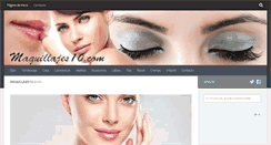 Desktop Screenshot of maquillajes10.com